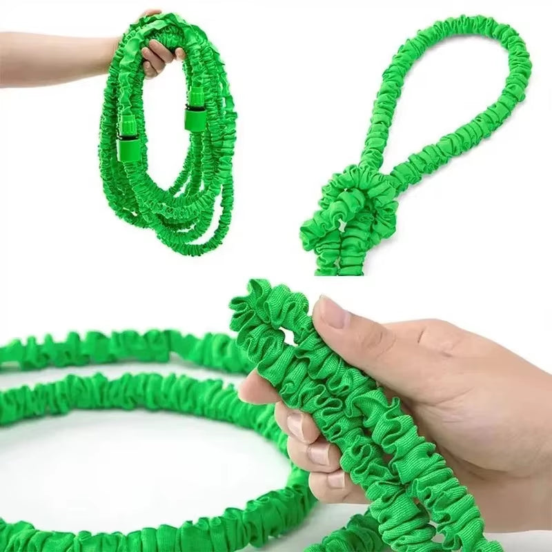25FT-200FT Expandable Garden Watering Hose High Pressure Car Wash Magic Flexible Water Hose Jardin Irrigation Cleaning Tools