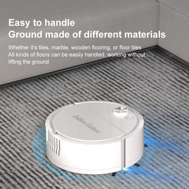 3 in 1 Smart Sweeping Robot Home Mini Sweeper Sweeping and Vacuuming Wireless Vacuum Cleaner Sweeping Robots for Home Use