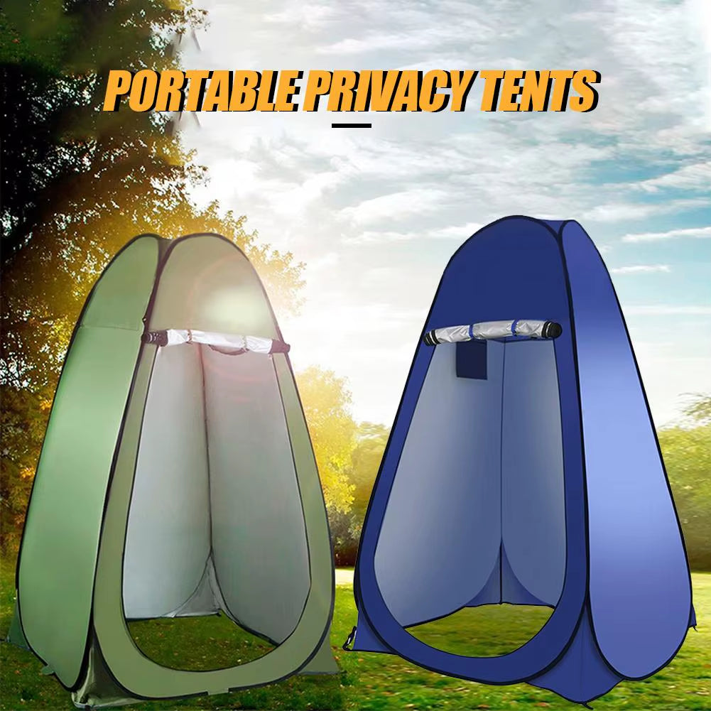 Portable Pop-Up Privacy Shower Tent Spacious Changing Room for Camping Fishing Hiking Beach Outdoor Toilet Shower Bathroom