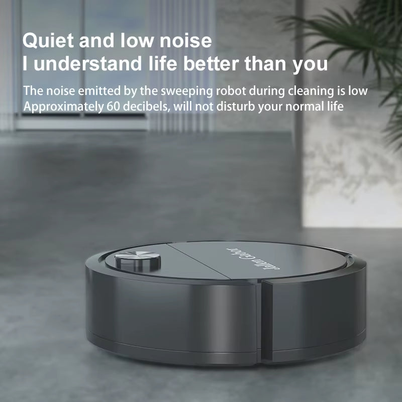 3 in 1 Smart Sweeping Robot Home Mini Sweeper Sweeping and Vacuuming Wireless Vacuum Cleaner Sweeping Robots for Home Use
