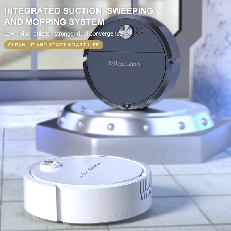 3 in 1 Smart Sweeping Robot Home Mini Sweeper Sweeping and Vacuuming Wireless Vacuum Cleaner Sweeping Robots for Home Use