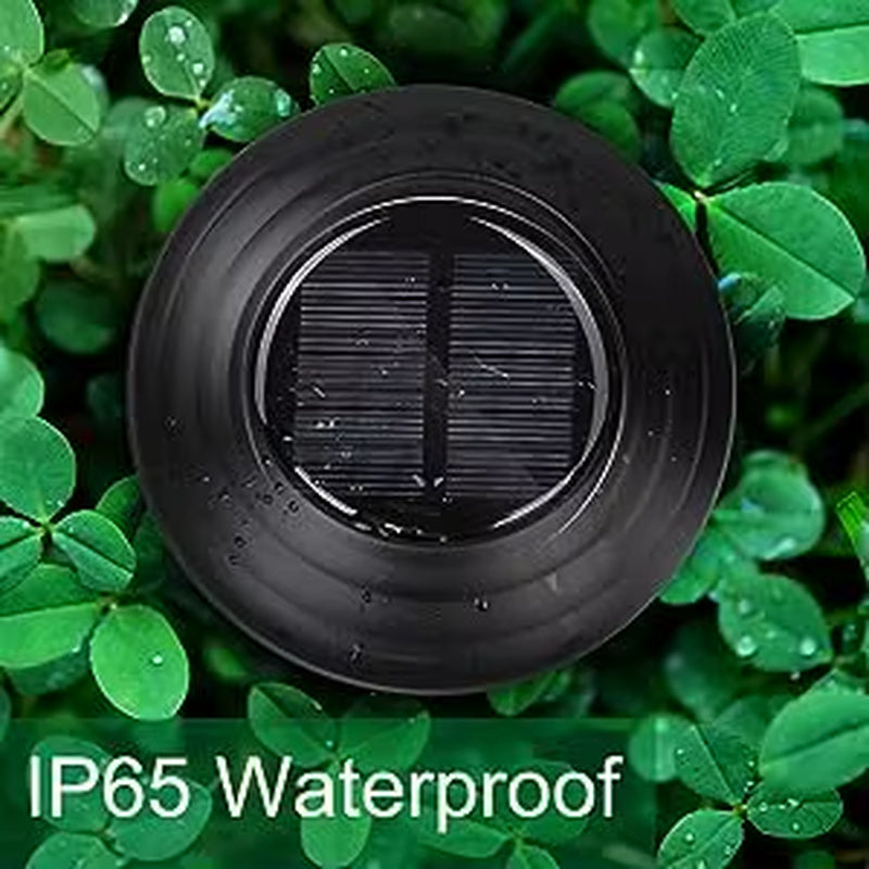 Outdoor Solar Pathway Lights 6Pack Stainless Steel Solar Garden Lights Auto on off Path Lights Landscape Lighting