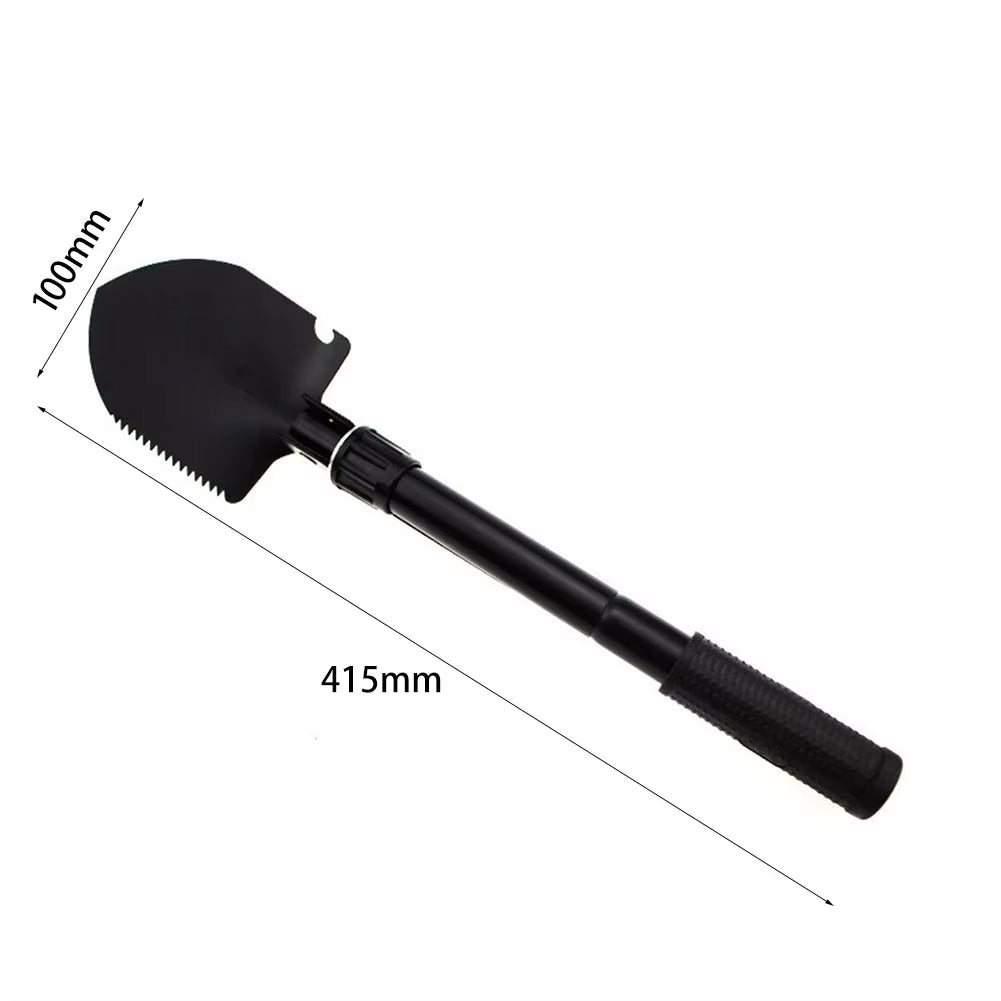 Outdoor Garden Shovel Folding Camping Spade Portable Weeding Pick Emergency Garden Outdoor Tool Multitool