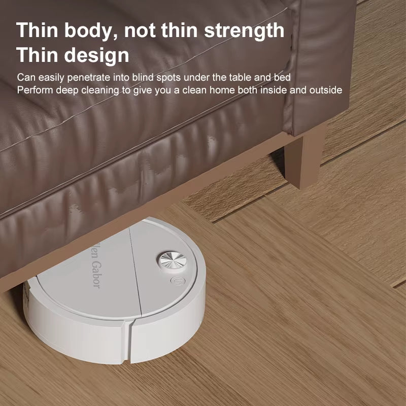 3 in 1 Smart Sweeping Robot Home Mini Sweeper Sweeping and Vacuuming Wireless Vacuum Cleaner Sweeping Robots for Home Use