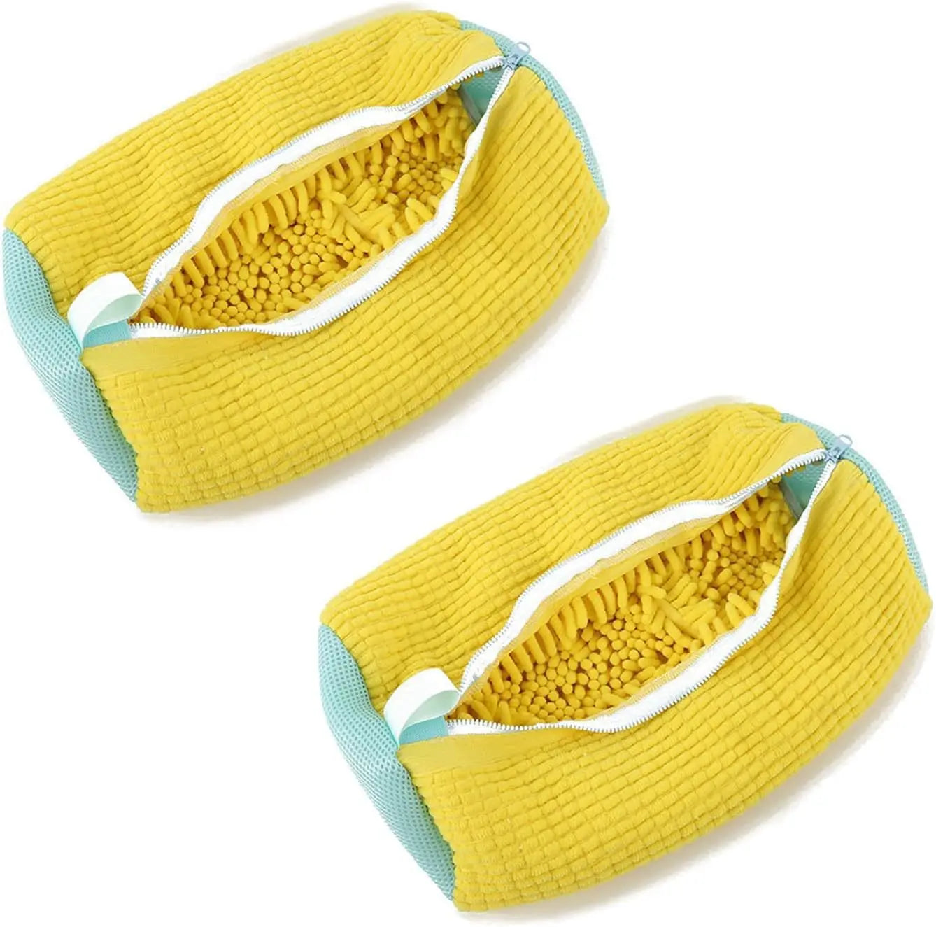 Cotton Washing Shoe Bag Set - Durable Laundry Organizer with Fluffy Fibers for Easy Dirt Removal and Anti-Deformation Protection