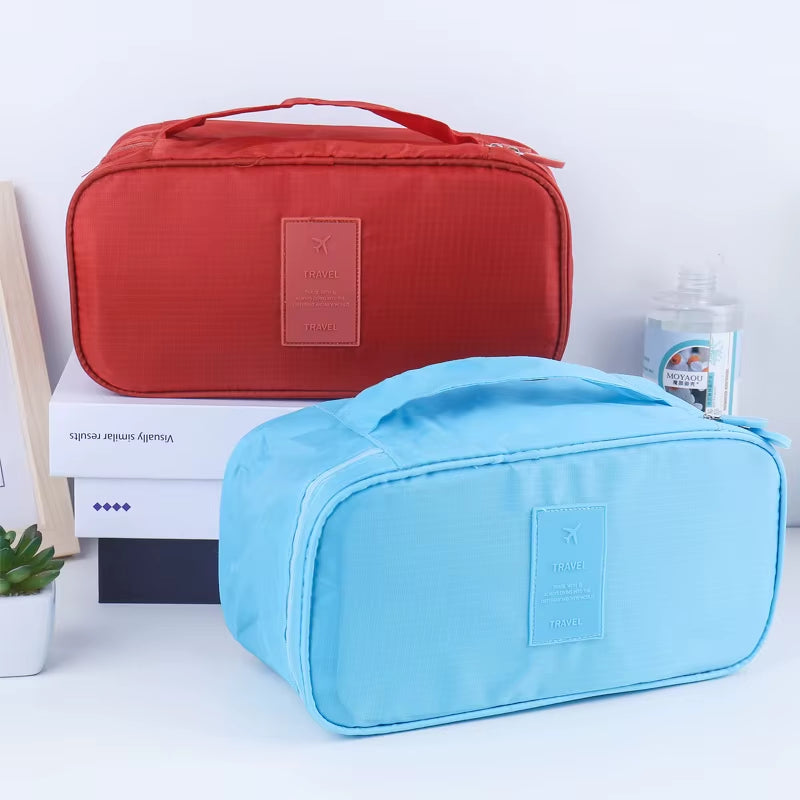 Simple Portable Underwear Storage Bag Lightweight Dustproof Organizer Multifunctional Travel Container