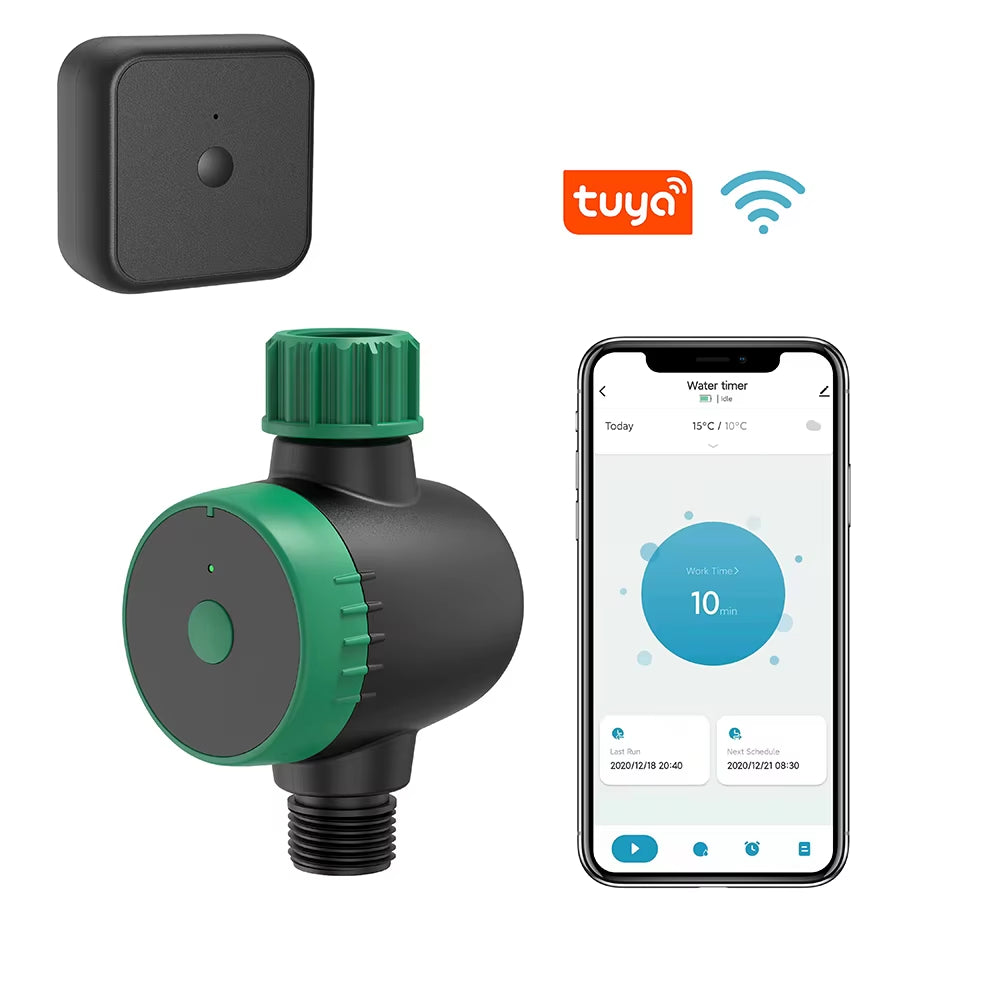 Smart Water Valve Garden Automatic Watering System Smart Garden Watering Timer Wifi Automatic Drip Irrigation Controller