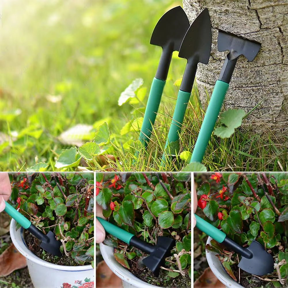 Garden Tool Set, Gardening Gift 10 Pieces of Plant Hand Tool Set, Suitable for Women and Men Gardeners