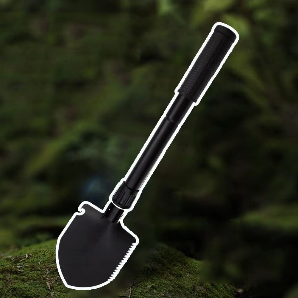 Outdoor Garden Shovel Folding Camping Spade Portable Weeding Pick Emergency Garden Outdoor Tool Multitool