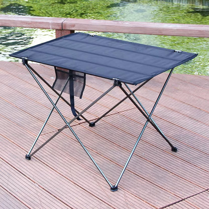 Ultralight Portable Folding Camping Table Compact Roll up Tables with Carrying Bag for Outdoor Camping Hiking Picnic