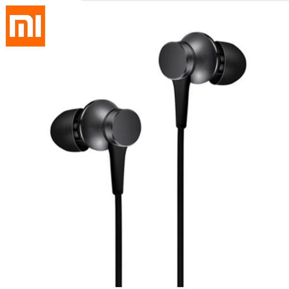 Original Xiaomi Piston 3 Earphone Bass Wired 3.5MM In-Ear Sport Headphone with Mic Headset for Phone Xiaomi Samsung Huawei
