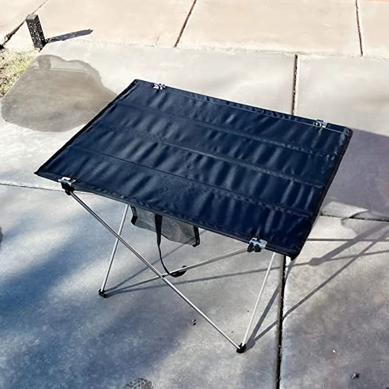 Ultralight Portable Folding Camping Table Compact Roll up Tables with Carrying Bag for Outdoor Camping Hiking Picnic