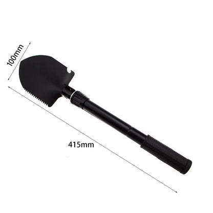 Outdoor Garden Shovel Folding Camping Spade Portable Weeding Pick Emergency Garden Outdoor Tool Multitool